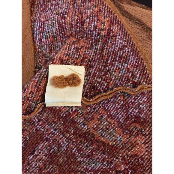 Anthropologie Moth Paisley Intarsia Blazer - Size Extra Small - Picture 13 of 13